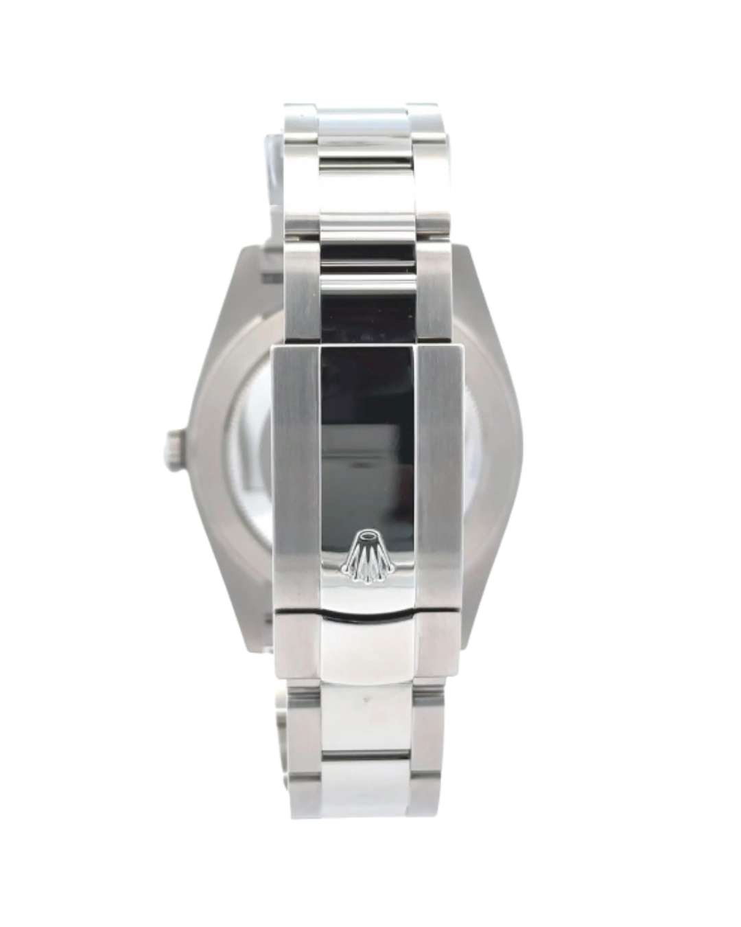 Datejust Gebraucht 36mm Stahl Schwarzes Blatt